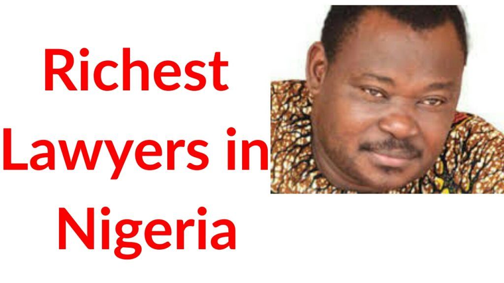 see the richest lawyers in Nigeria today