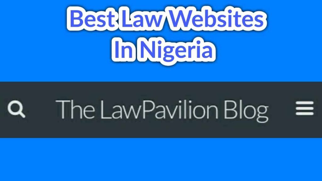 top websites for lawyers in Nigeria 2019_2020