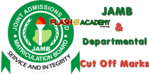 Post UTME cut off marks