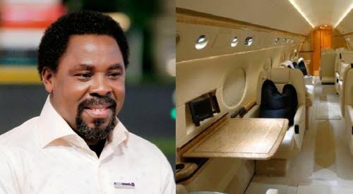 Prophet T.B. Joshua private jet