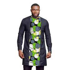 ankara styles for men long sleeve