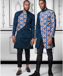 ankara styles for men long sleeve