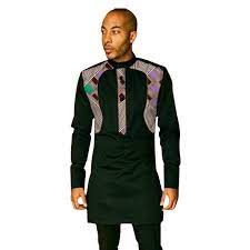 ankara styles for men long sleeve