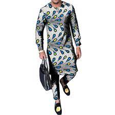 ankara styles for men long sleeve